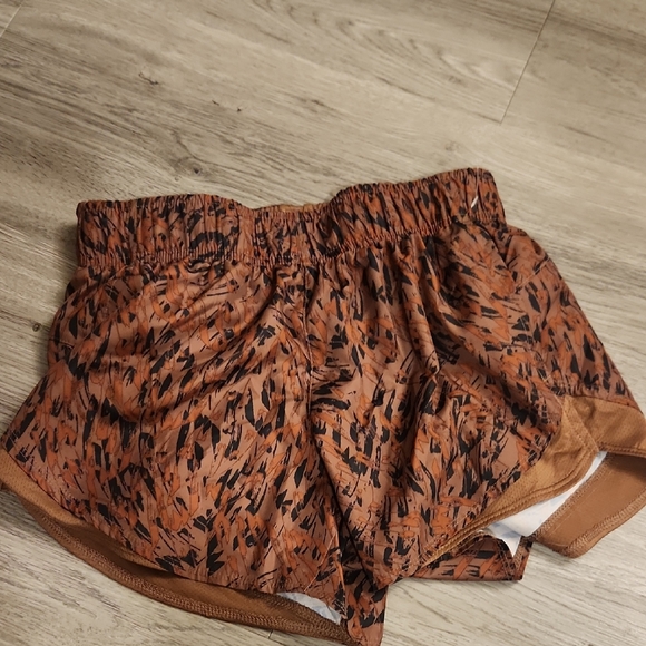 Athletic Works Pants - 🐻 Stylish Brown Patterned Women's Shorts Size  XS